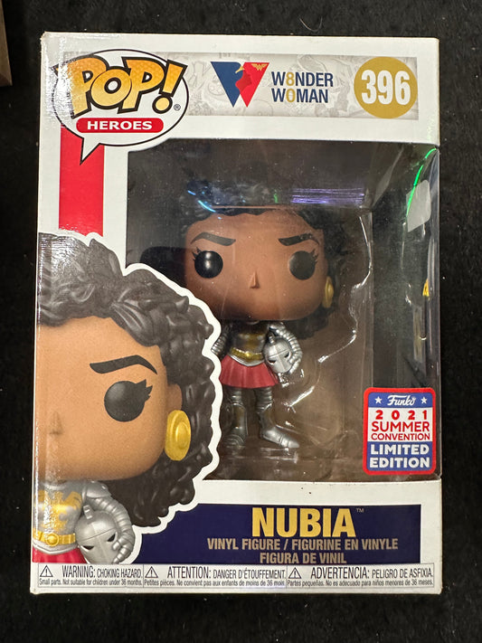 FUNKO POP WONDER WOMAN NUBIA 2021 SUMER EDITION LIMITED EDITION #396