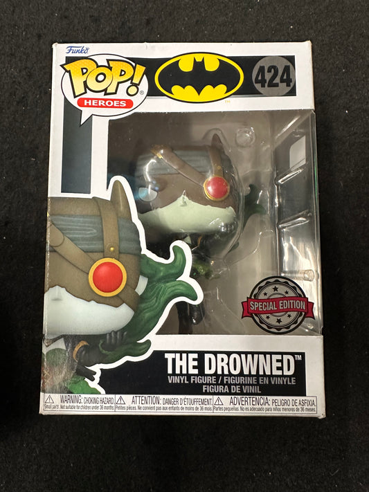 FUNKO POP BATMAN THE DROWNED SPECIAL EDITION #424