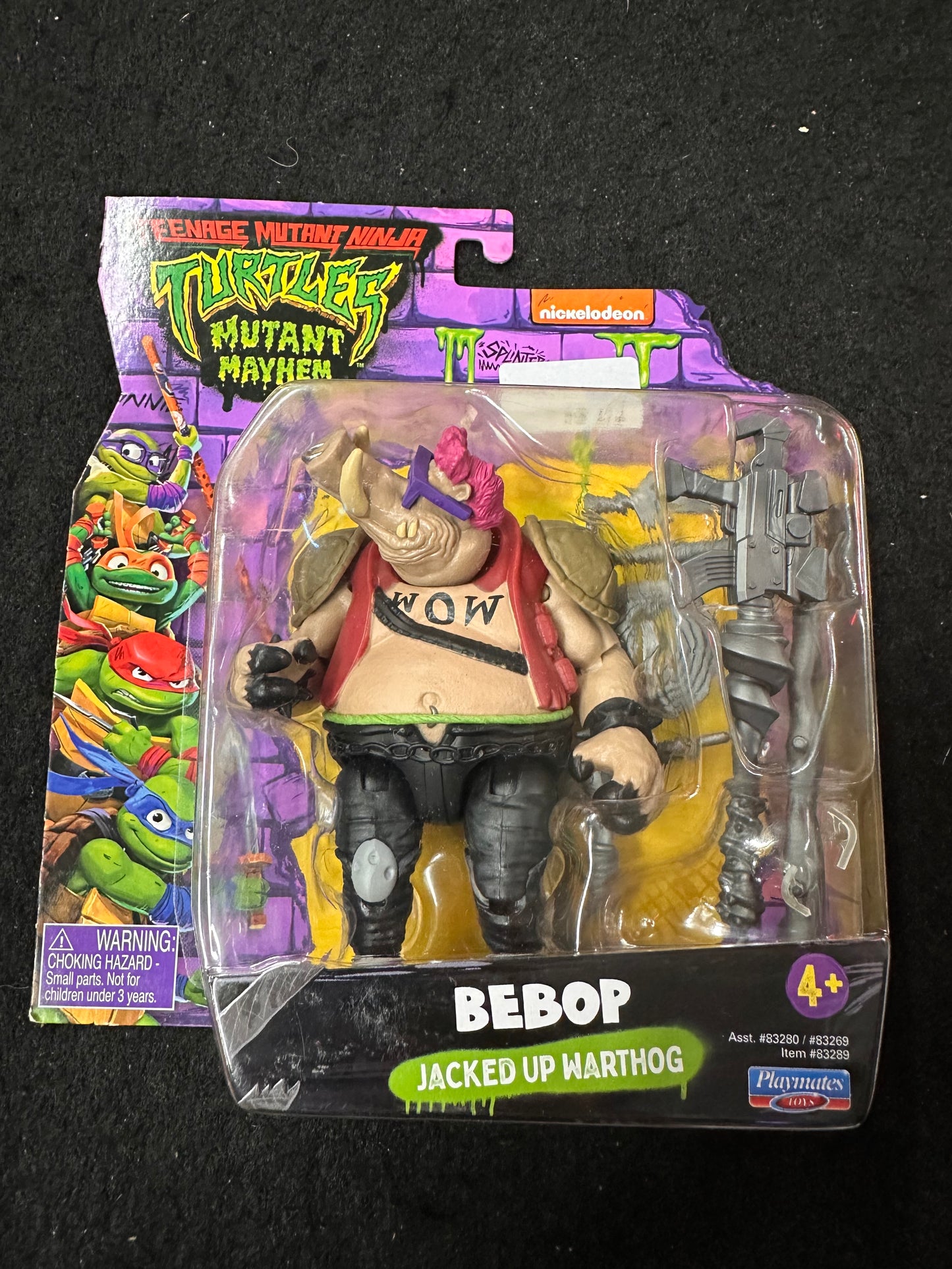 TEENAGE MUTANT NINJA TURTLES MUTANT MAYHEM BEBOP JACKED UP WARTHOG