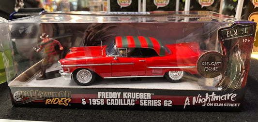 A NIGHTMARE ON ELM STREET FREDDY KRUEGER & 1958 CADILLAC SERIES 62