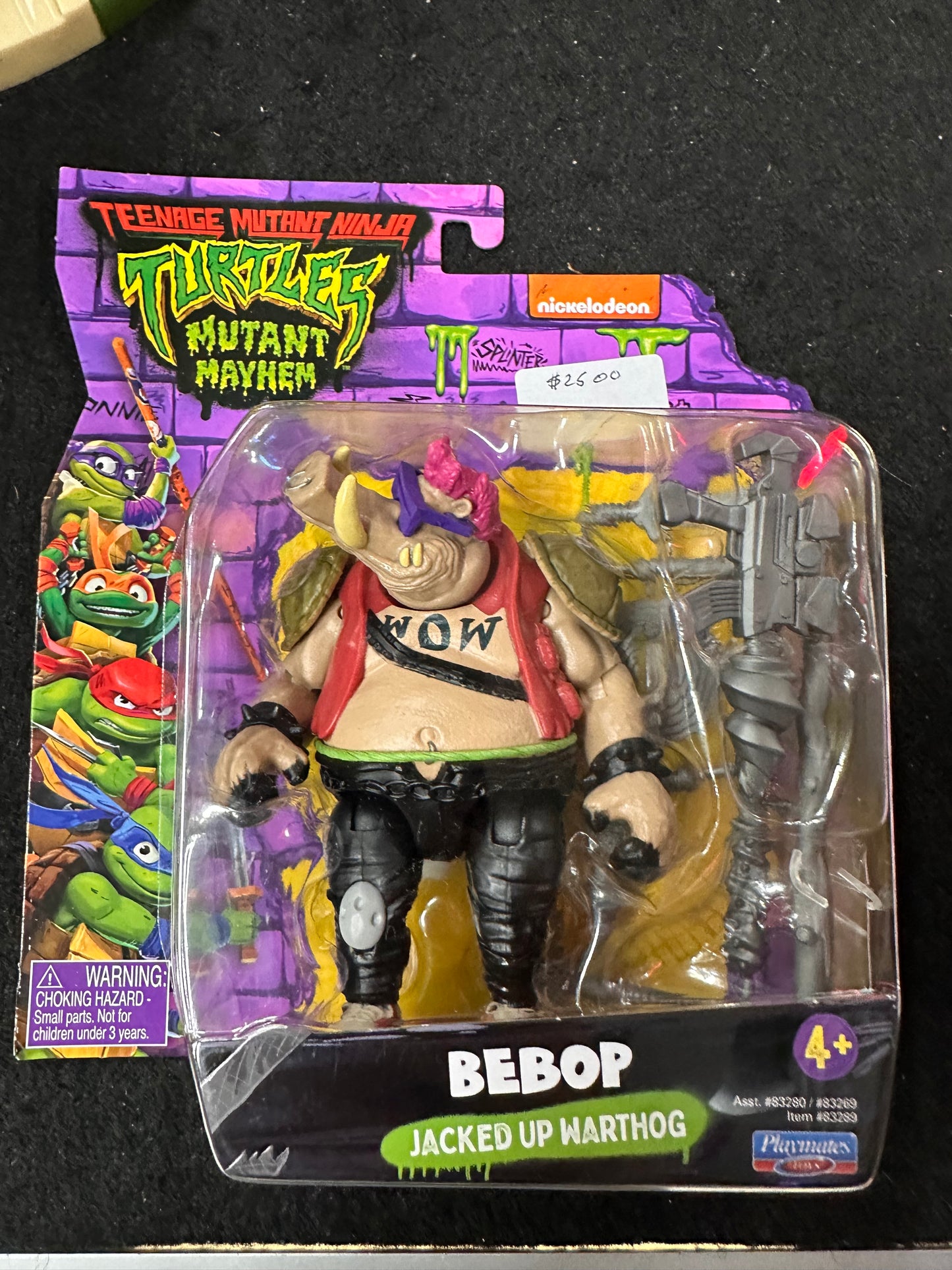 TEENAGE MUTANT NINJA TURTLES MUTANT BEBOP JACKED UP WARTHOG