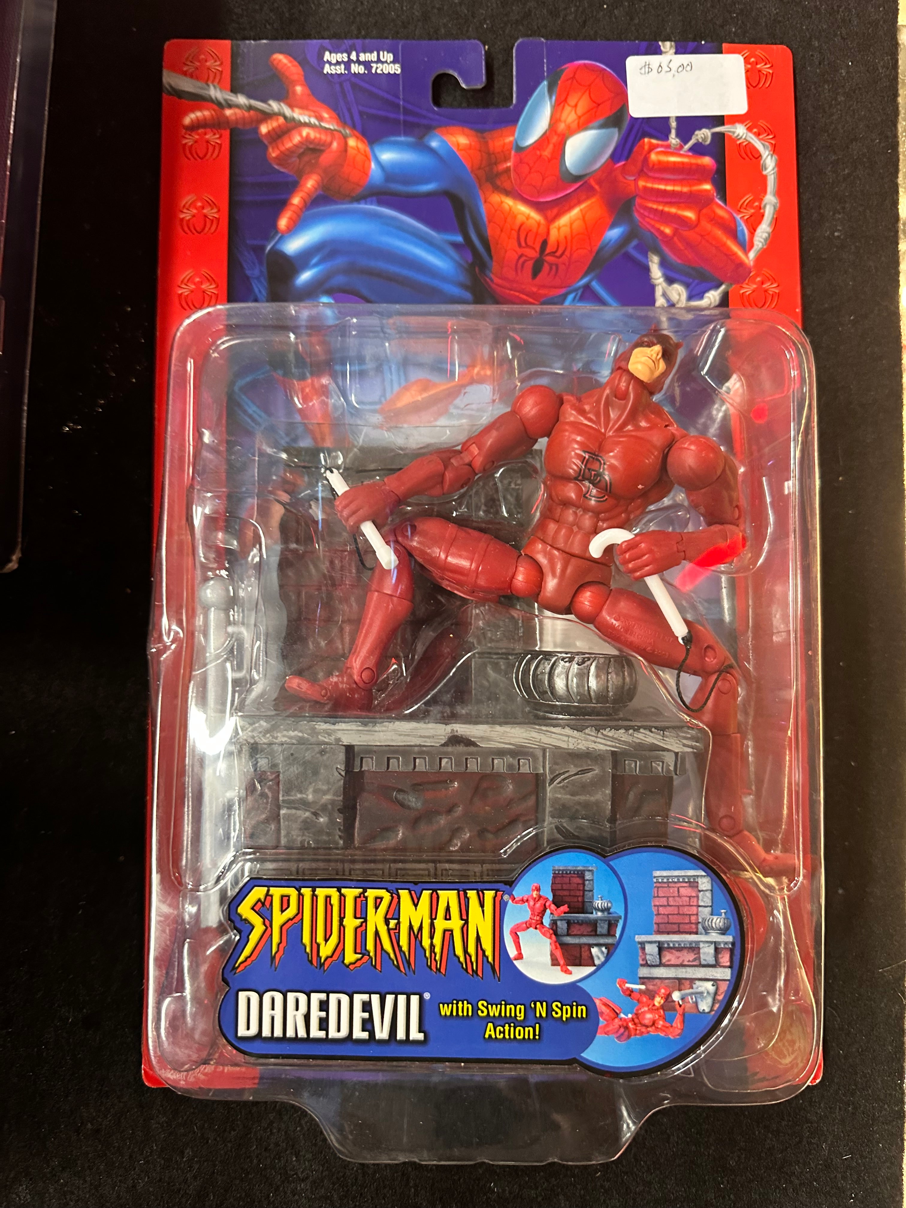 SPIDER-MAN DAREDEVIL WITH SWING 'N SPIN ACTION! – Captain Comics and ...