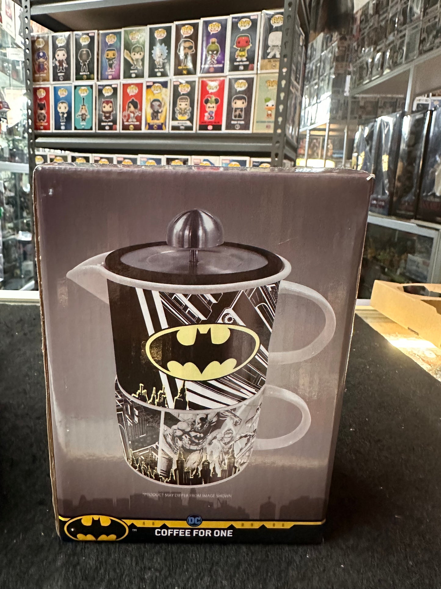 DC BATMAN COFFEE FOR ONE