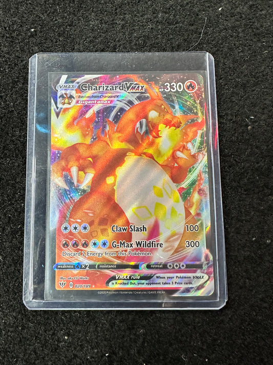 POKEMON CHARIZARD VMAX CLAW SLASH G-MAX WILDFIRE 330