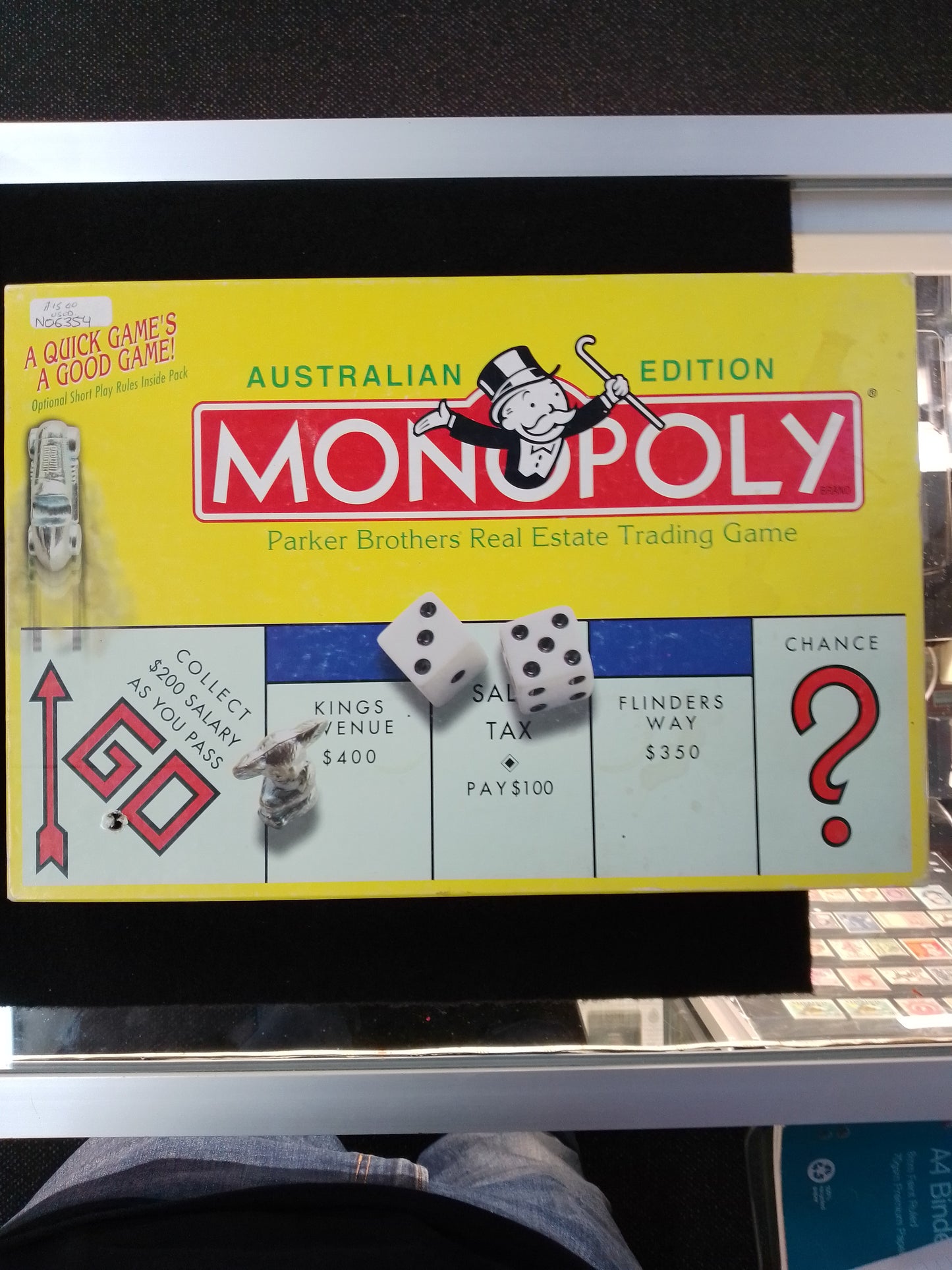 MONOPOLY AUSTRALIAN EDITION - VINTAGE BOARD GAME 1999 HASBRO - N06354