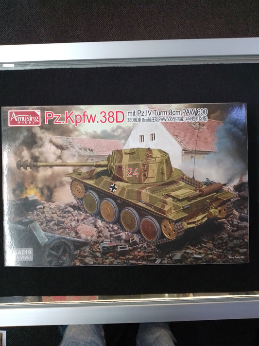 Amusing Hobby 35A019 1/35 Pz.Kpfw.38D Plastic Model Kit - N06453