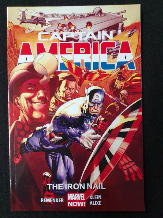 Captain America The Iron Nail 4 Graphic Novel - N06474