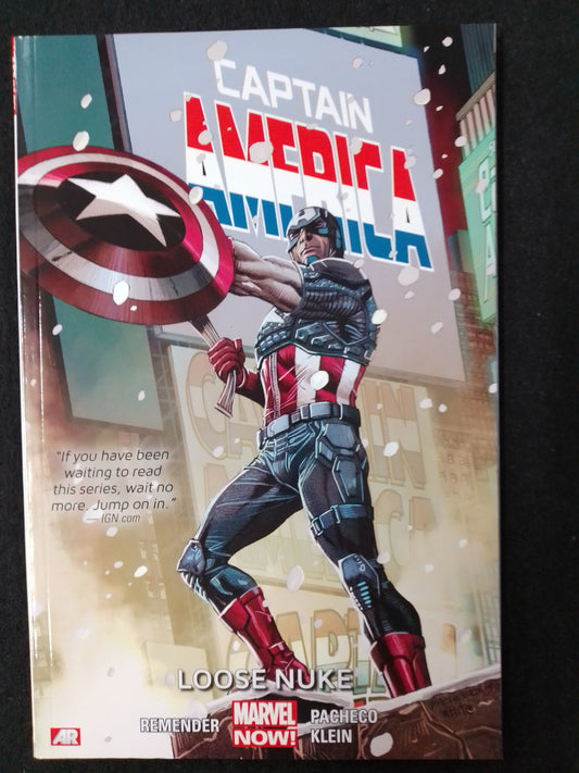 Captain America Loose Nuke 3 Graphic Novel - N06475