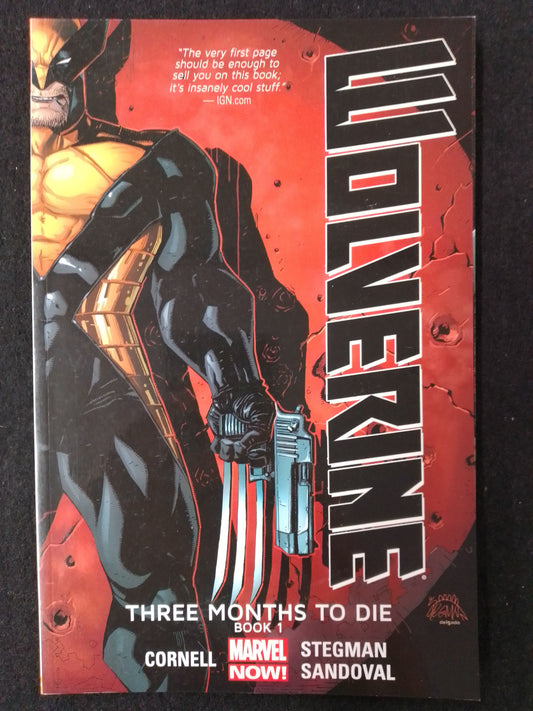 Wolverine - Three Months To Die Book 1 Marvel Graphic Novel - N06504