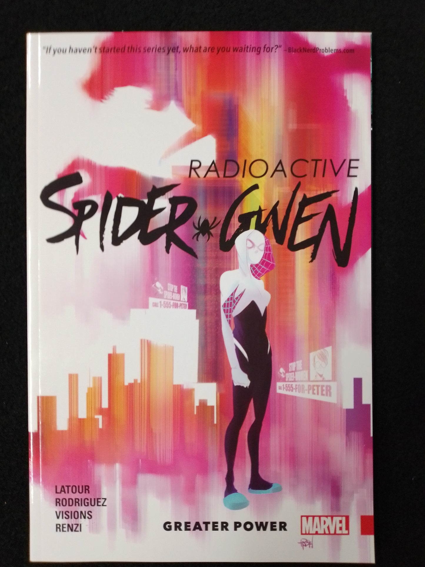 Radioactive Spider-Gwen - Greater Power 1 Marvel Graphic Novel - N06529