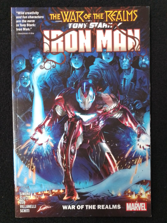 Tony Stark : Iron Man War Of The Realms 3 Marvel Graphic Novel - N06530