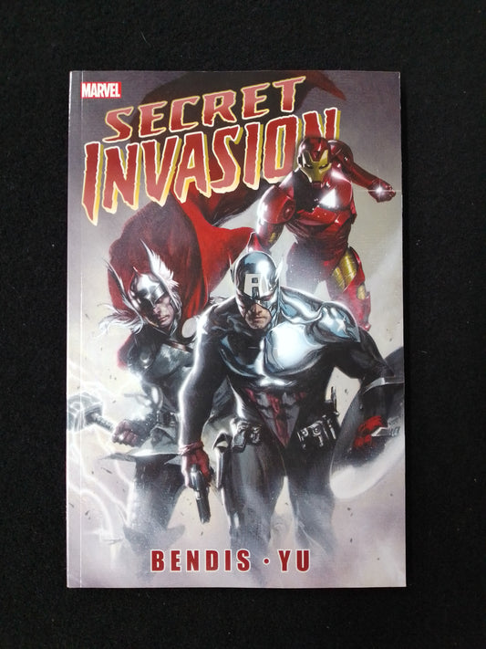 Marvel Comics: Secret Invasion Graphic Novel (Paperback, 2009) Bendis YU N06947