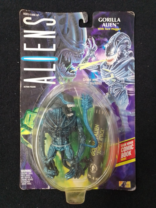 Aliens Gorilla Alien With Face Hugger Action Figurine - Kenner 1992 - N07022