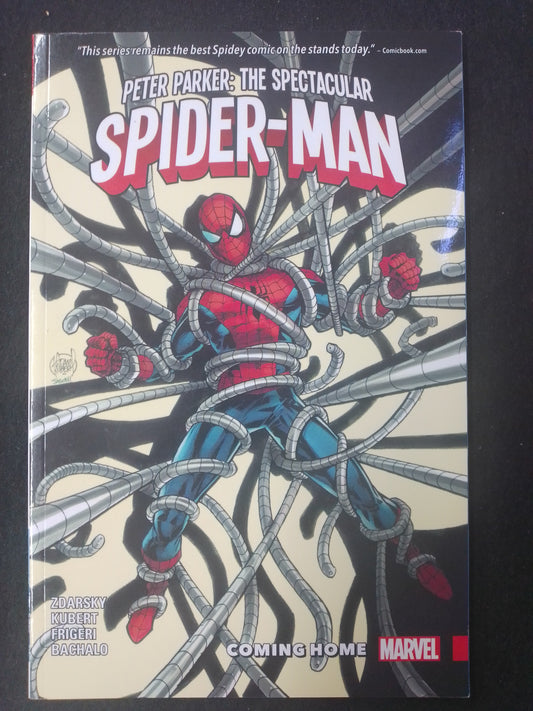 Peter Parker: The Spectacular Spider-Man Coming Home 4 Graphic Novel -N07081