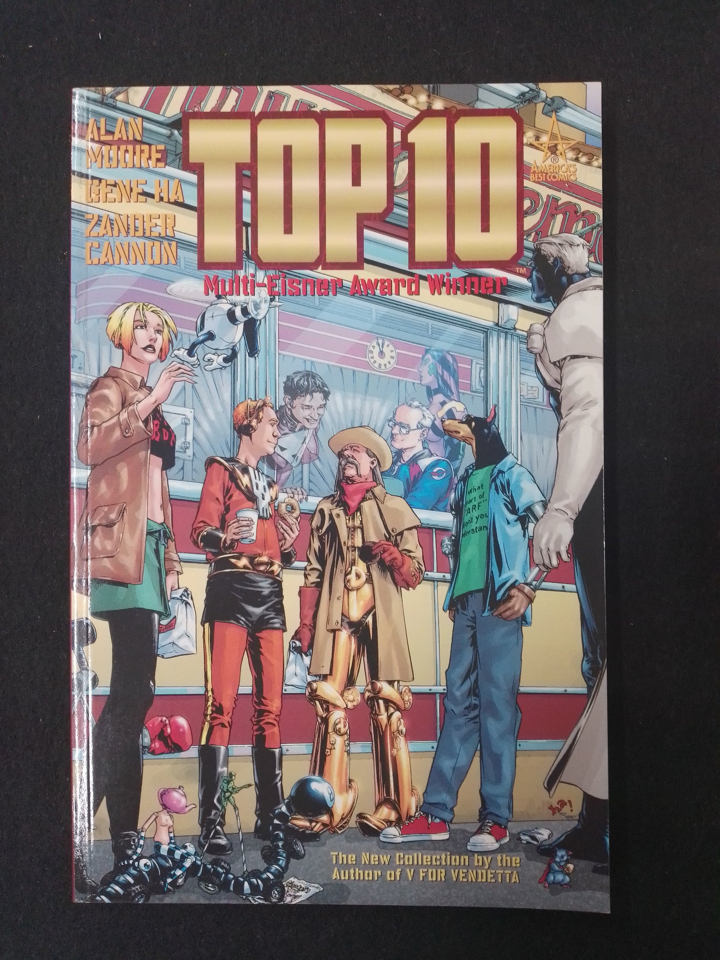 Top Ten - Book 1 Alan Moore Graphic Novel - N07097