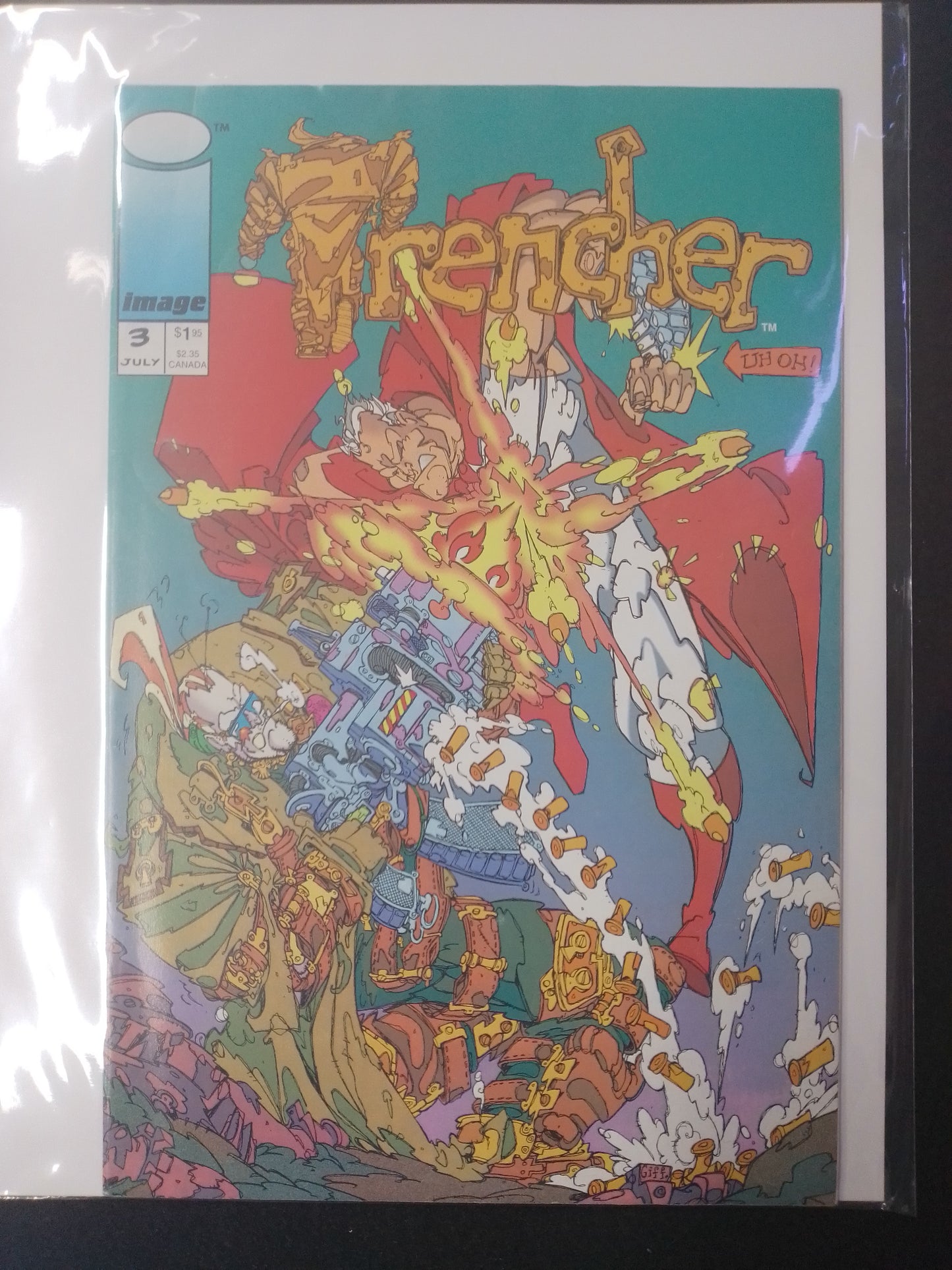 Trencher No 3 Image Comics Comic Book - N07946