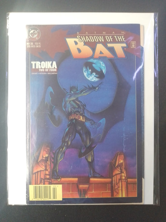 Batman - Shadow Of The Bat Troika 2 Of 4 DC Comic Book - N07951