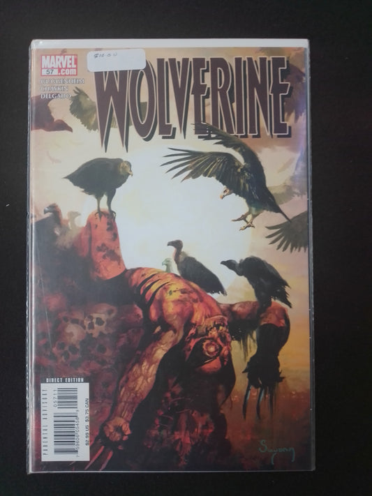 Wolverine #57 Marvel Comic Book - N07970