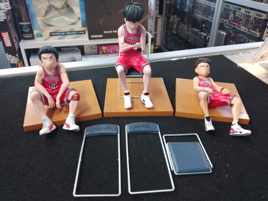 3 x Anime Basketball Figurines - N08541