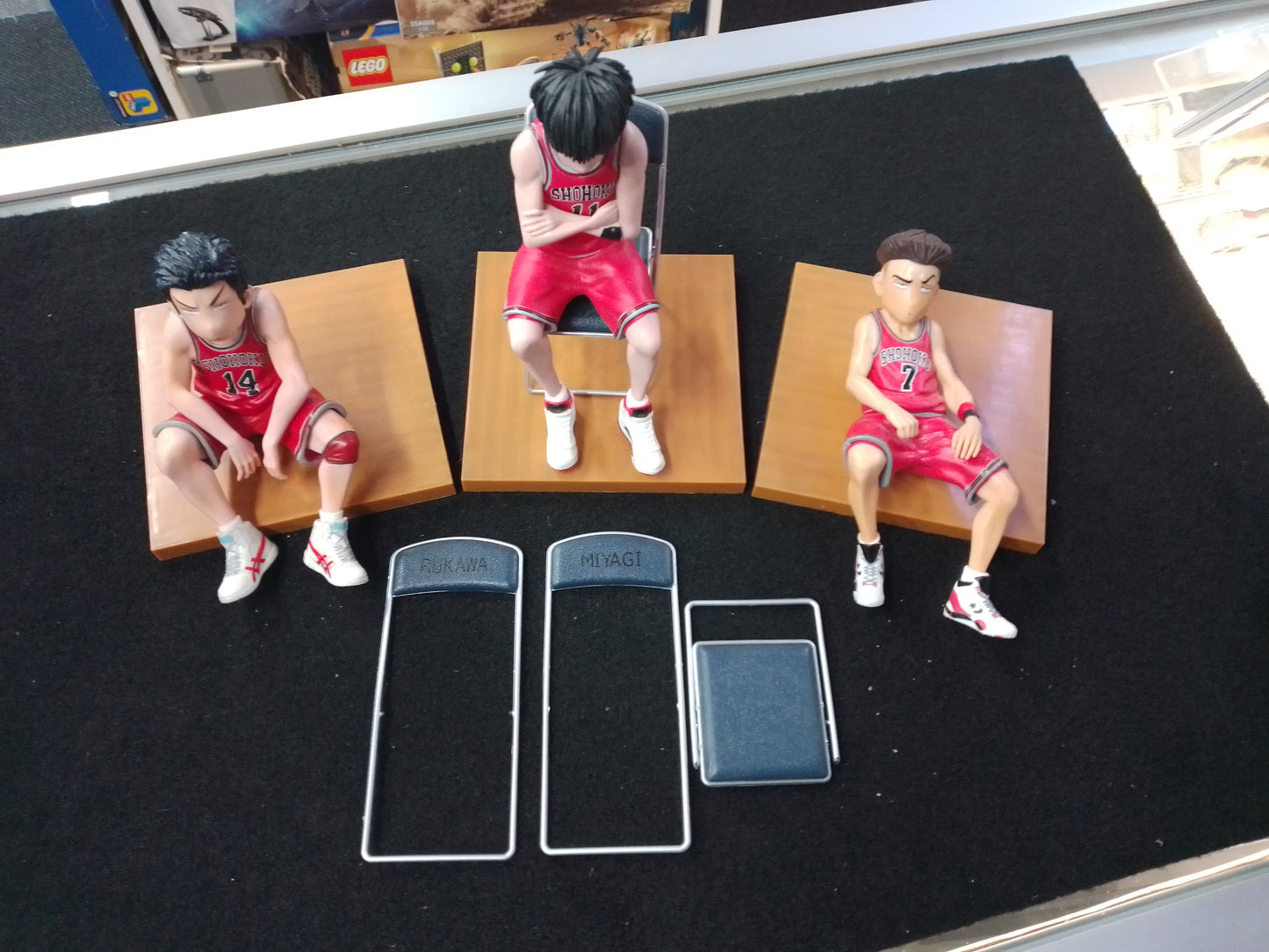 3 x Anime Basketball Figurines - N08541