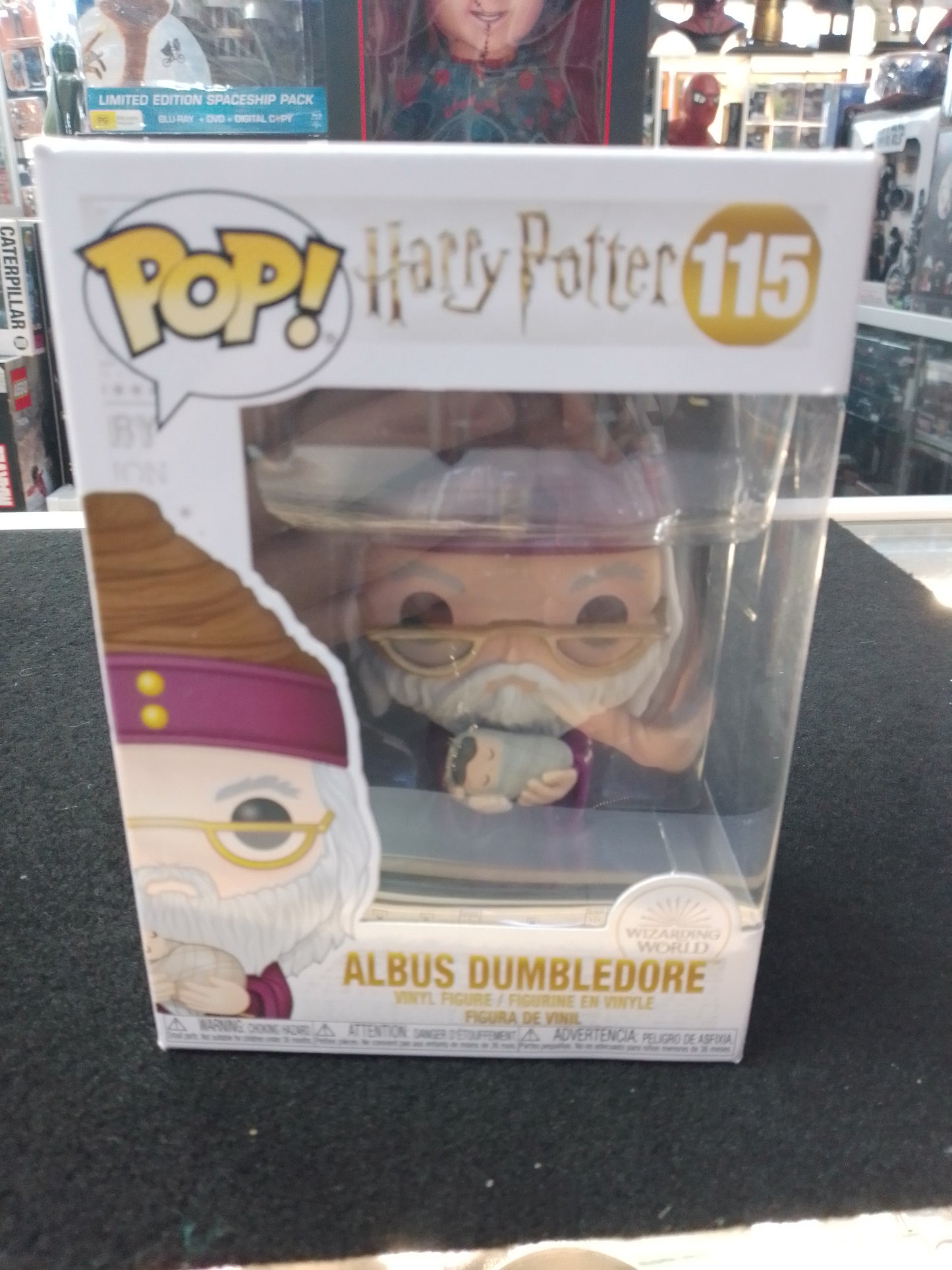 Funko Harry Potter – Dumbledore with Baby Harry Pop! Vinyl Figure #115 - N08545