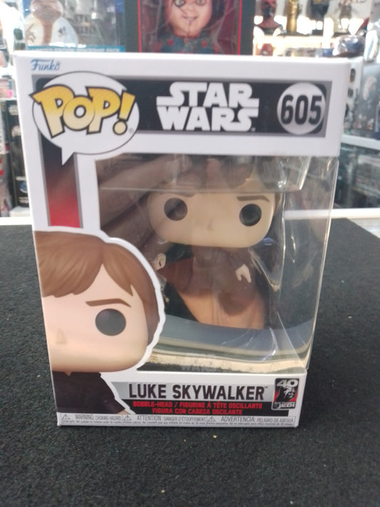 Funko Star Wars Episode VI - Luke Skywalker 40th Anniversary Pop! Vinyl #605 - N08547