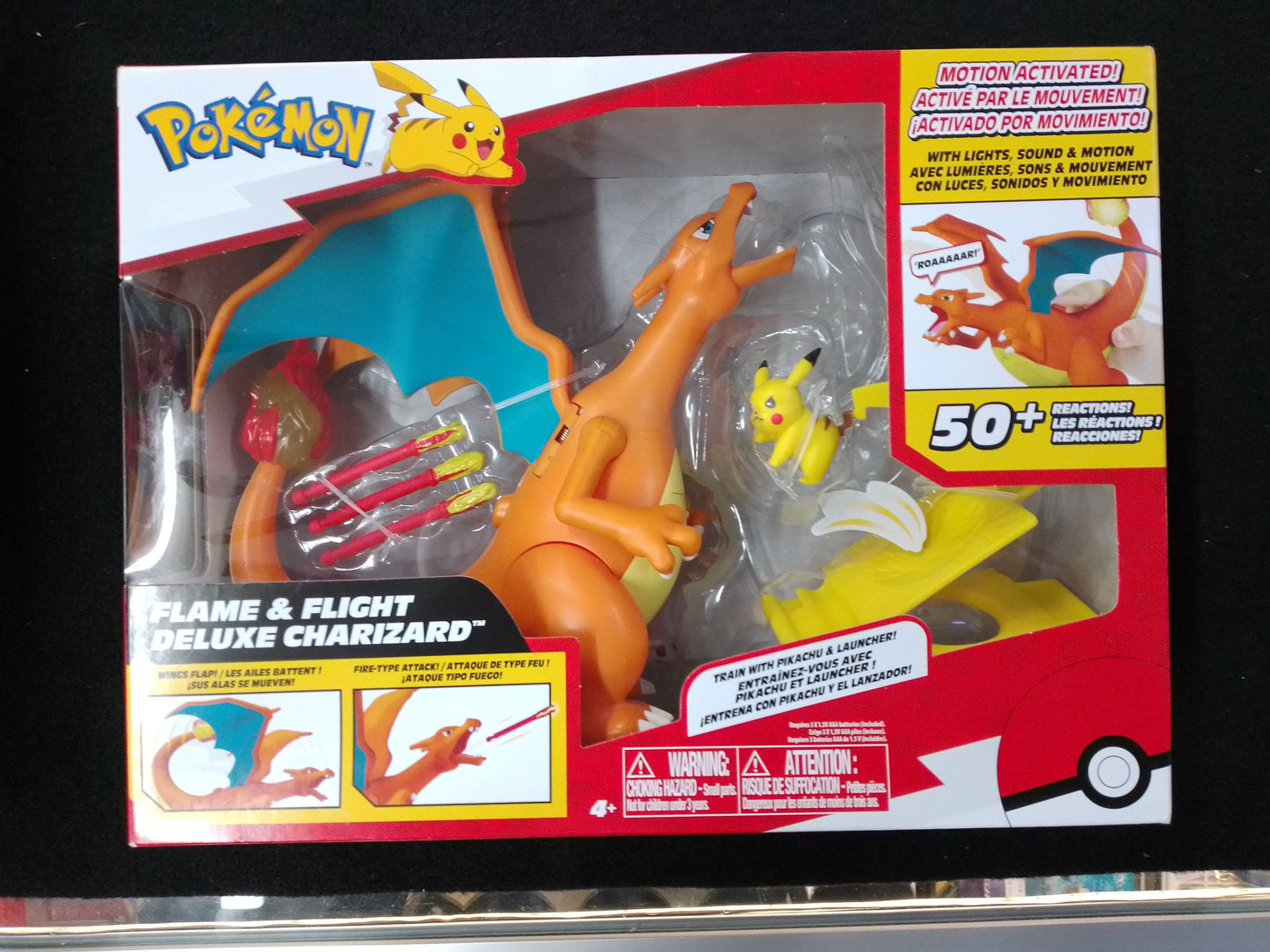 Pokemon - Charizard Flame and Flight Deluxe Figure - N08582