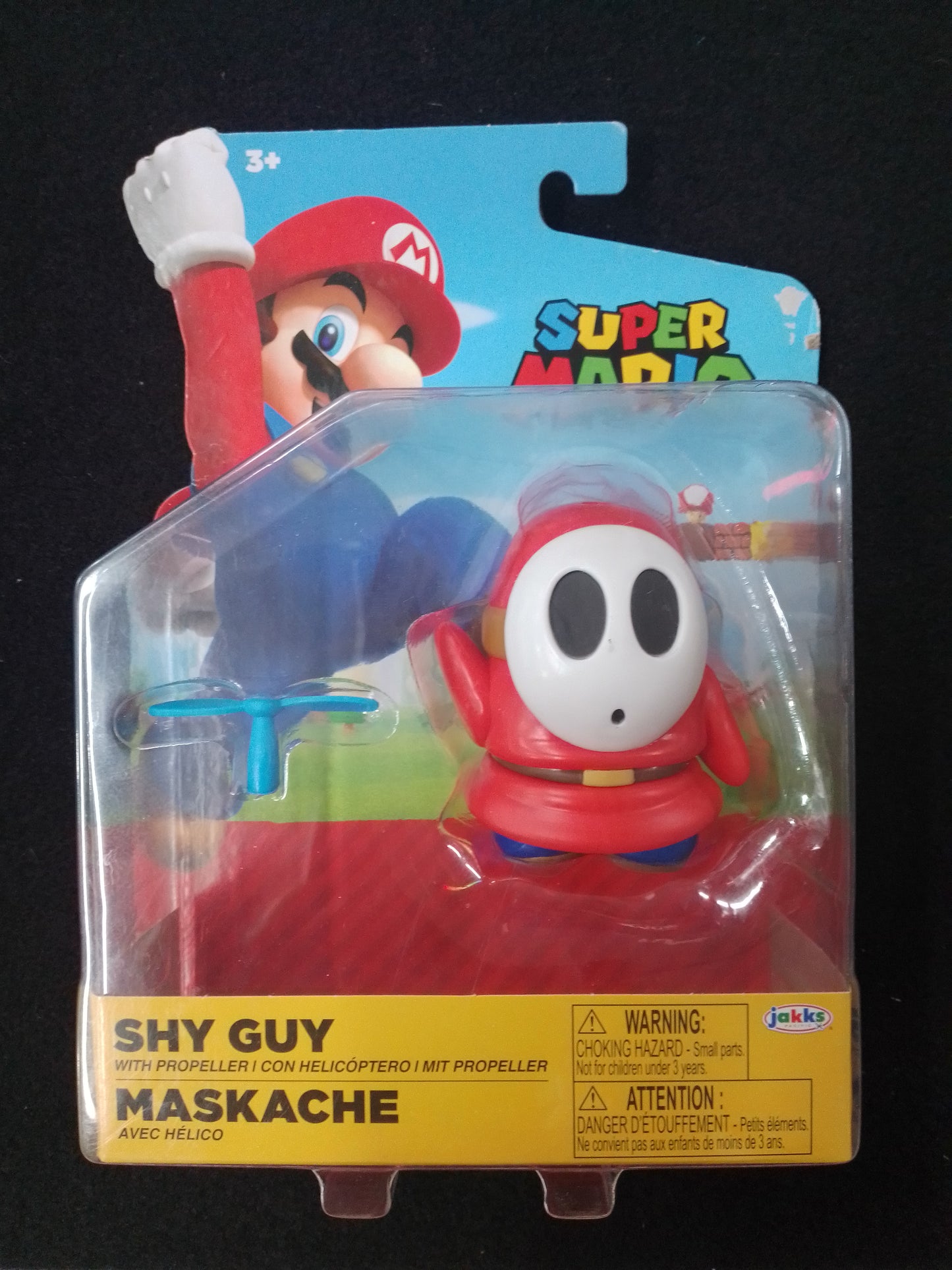 Super Mario - Shy Guy with Propeller World of Nintendo 4” Action Figure (Wave 22) - N08629