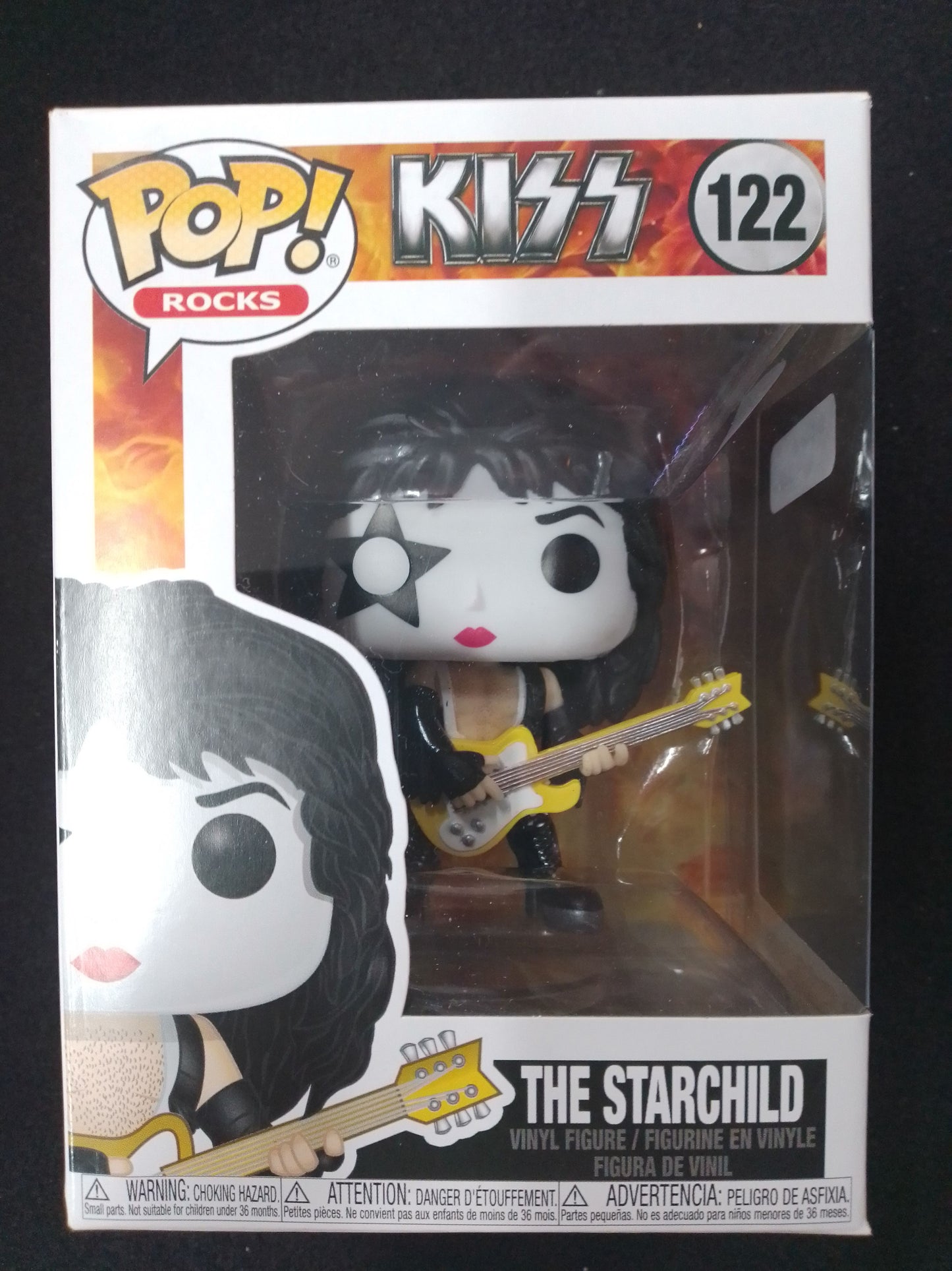 Funko POP! Rocks #122 KISS The Starchild Vinyl Figure - N08745