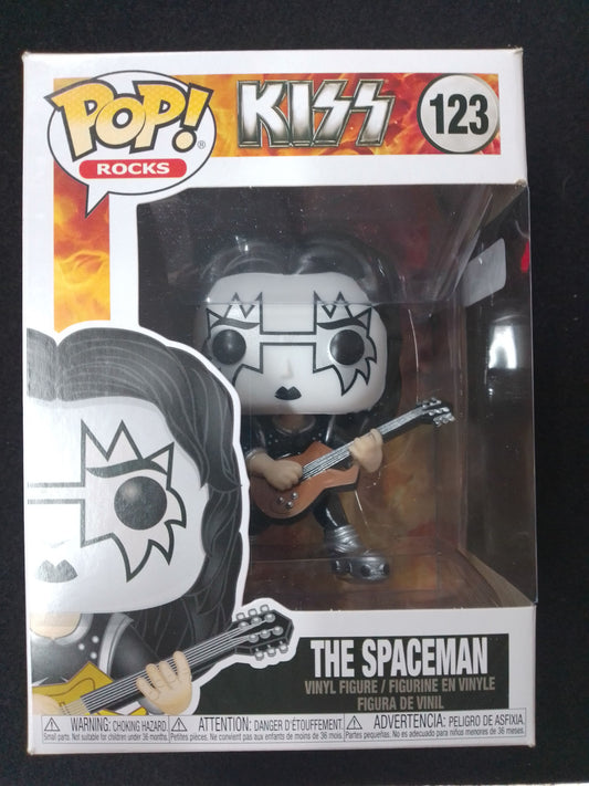 Funko Pop! Rocks Kiss – Ace Frehley The Spaceman Vinyl Figure #123 - N08748