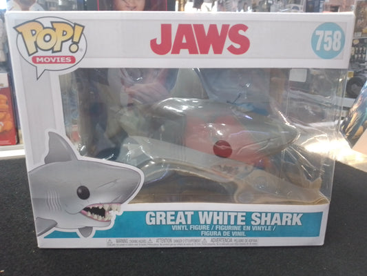 Funko Pop! Movies - Jaws Great White Shark 6" Vinyl #758 - N08749