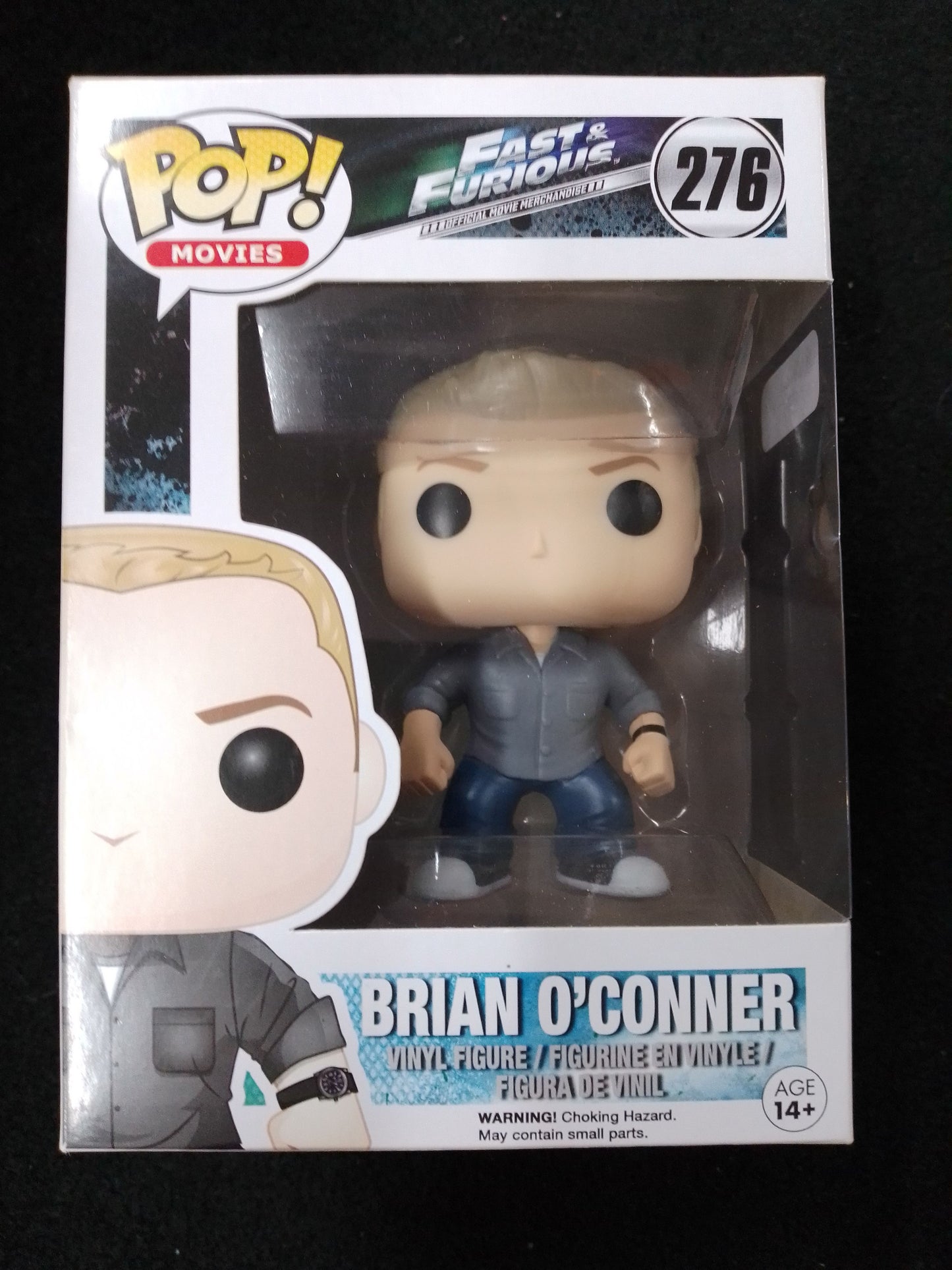 FUNKO POP MOVIES FAST & FURIOUS #276 BRIAN O'CONNER VAULTED VINYL FIGURE