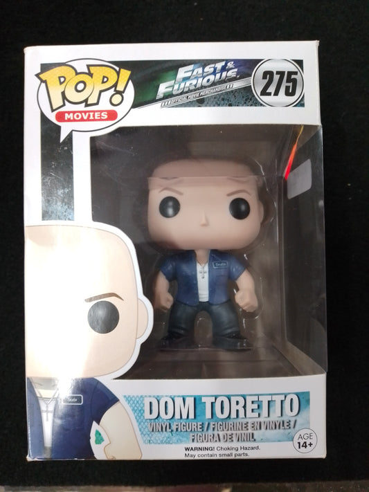 Funko Pop! Movies Fast & Furious - Dom Toretto #275 Vinyl Figure - N08755