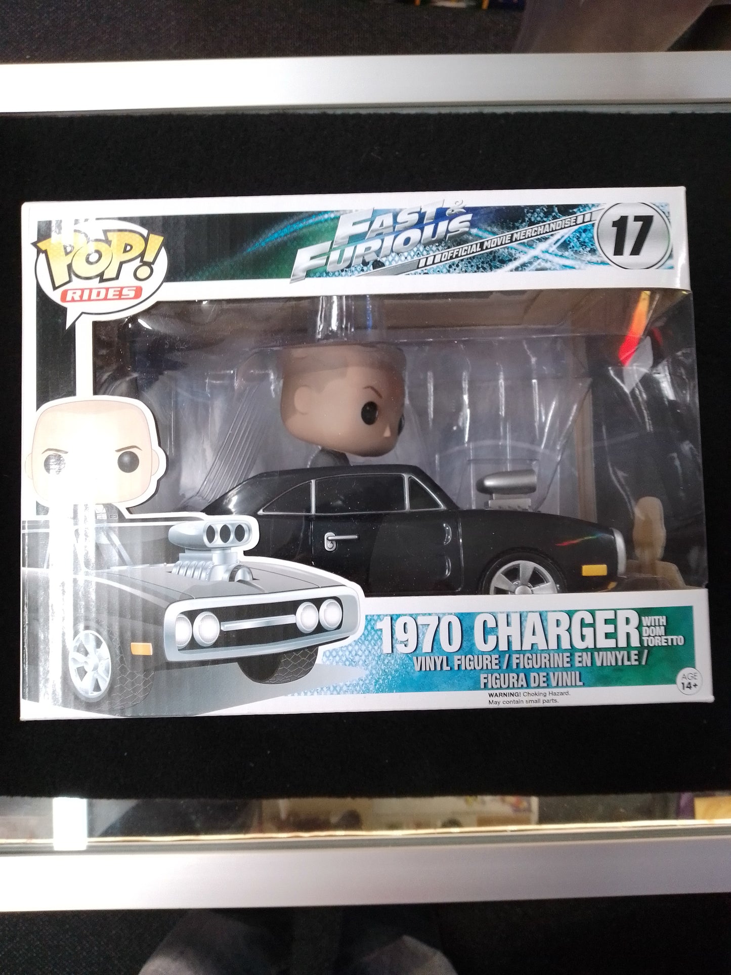 Funko Pop! Rides Fast & Furious 1970 Charger and Dom #17 - N08756