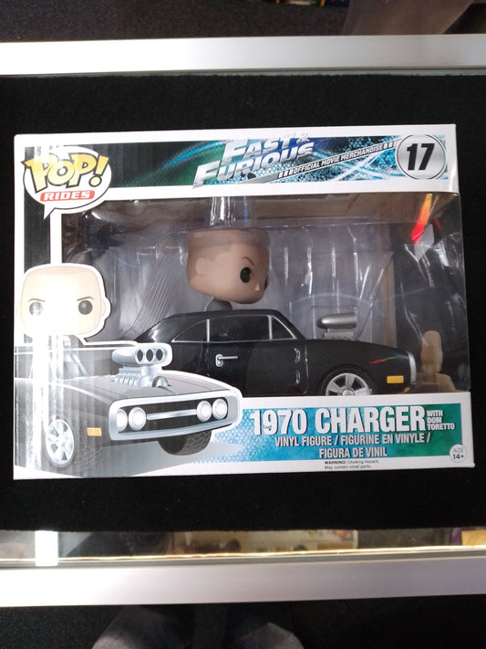 Funko Pop! Rides Fast & Furious 1970 Charger and Dom #17 - N08756