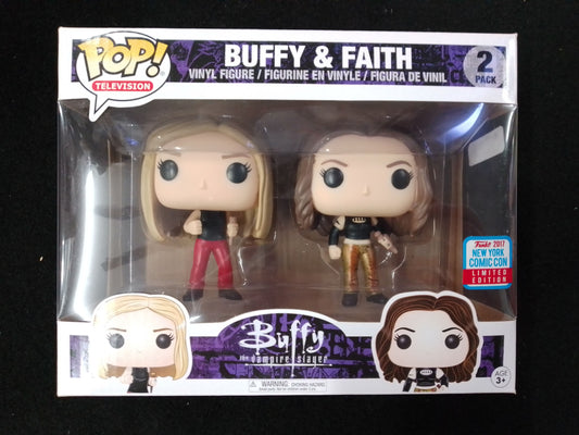 Funko Pop! Television Buffy & Faith Vampire Slayer (2-Pack) [Fall Convention] - N08766