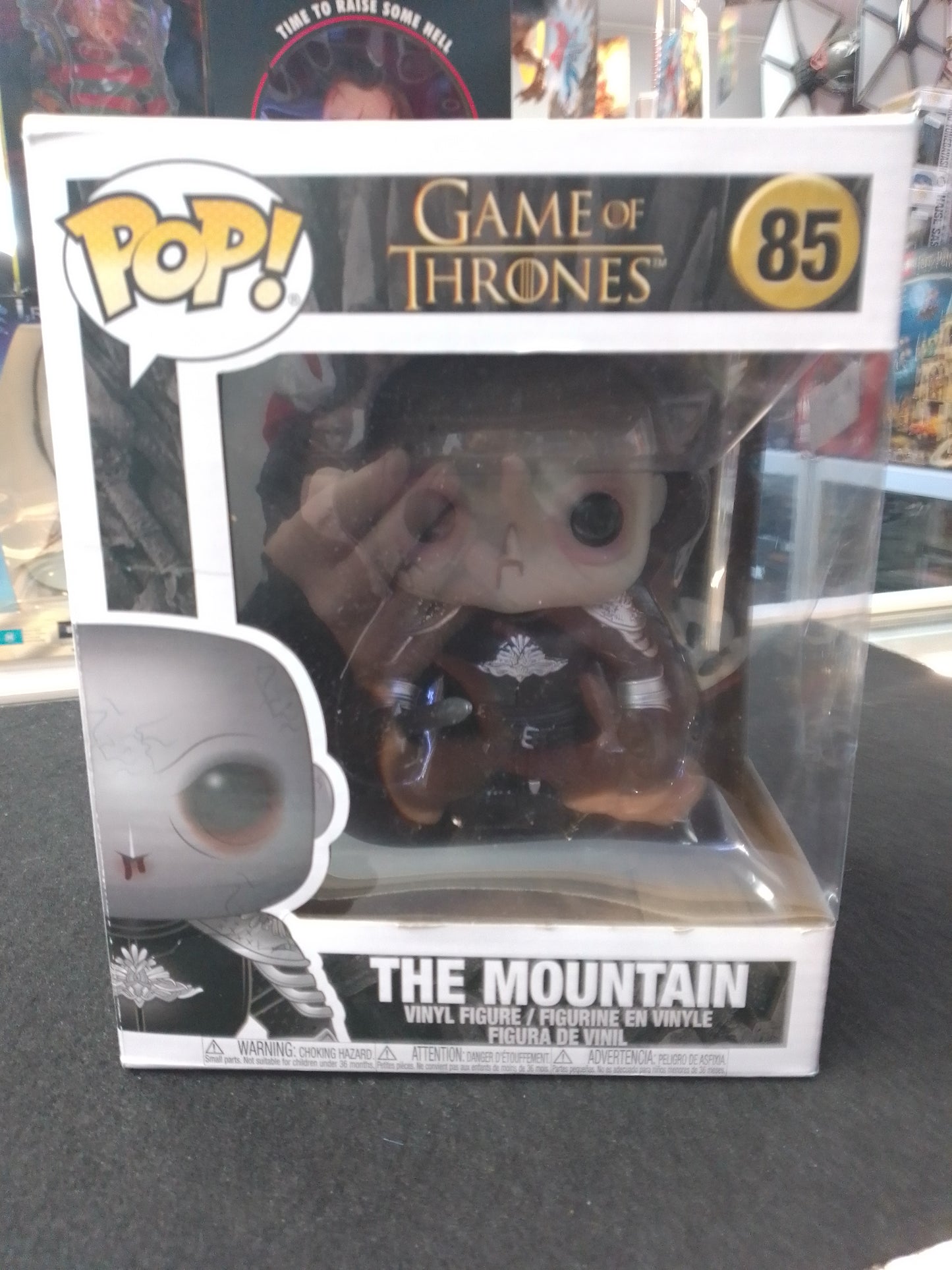 Funko Game of Thrones - The Mountain Unmasked 6" Super-Sized Pop! Vinyl Figure - N08777