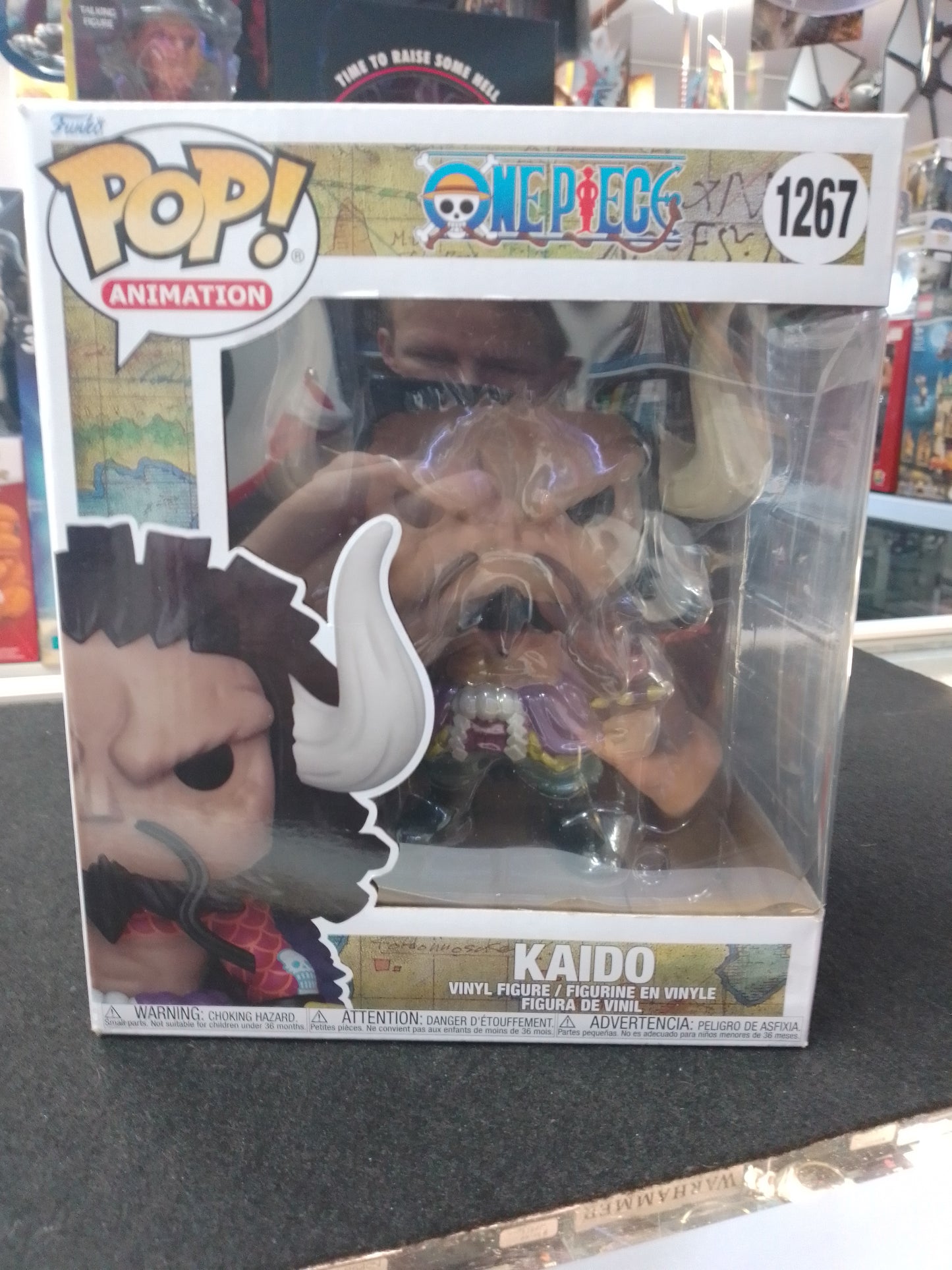 Funko Pop! Animation One Piece - Kaido 6" #1267 Pop! Vinyl Figure - N08776