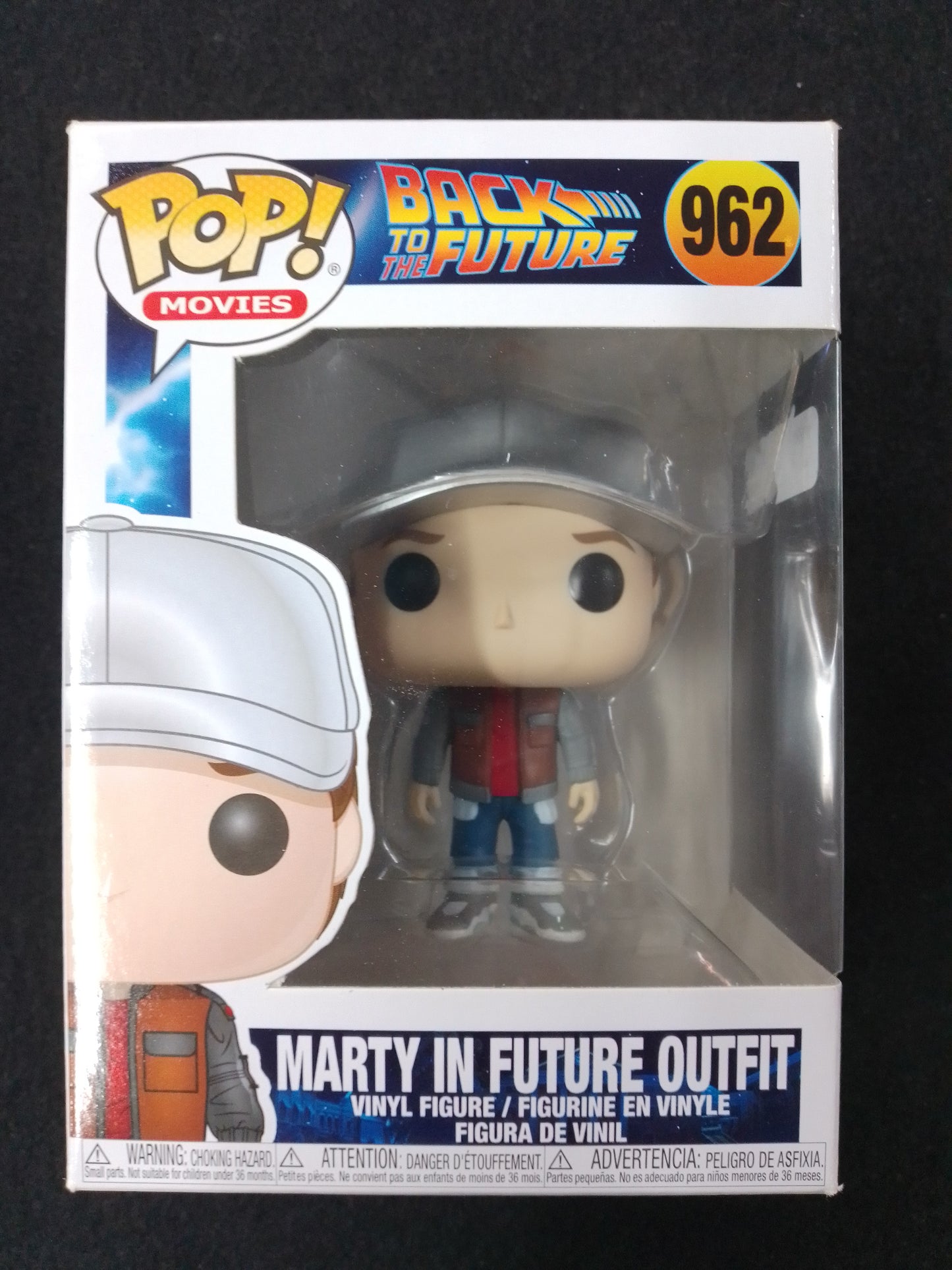 Funko Pop! Movies Back to the Future Marty in Future Outfit #962 Vinyl Figure - N08782