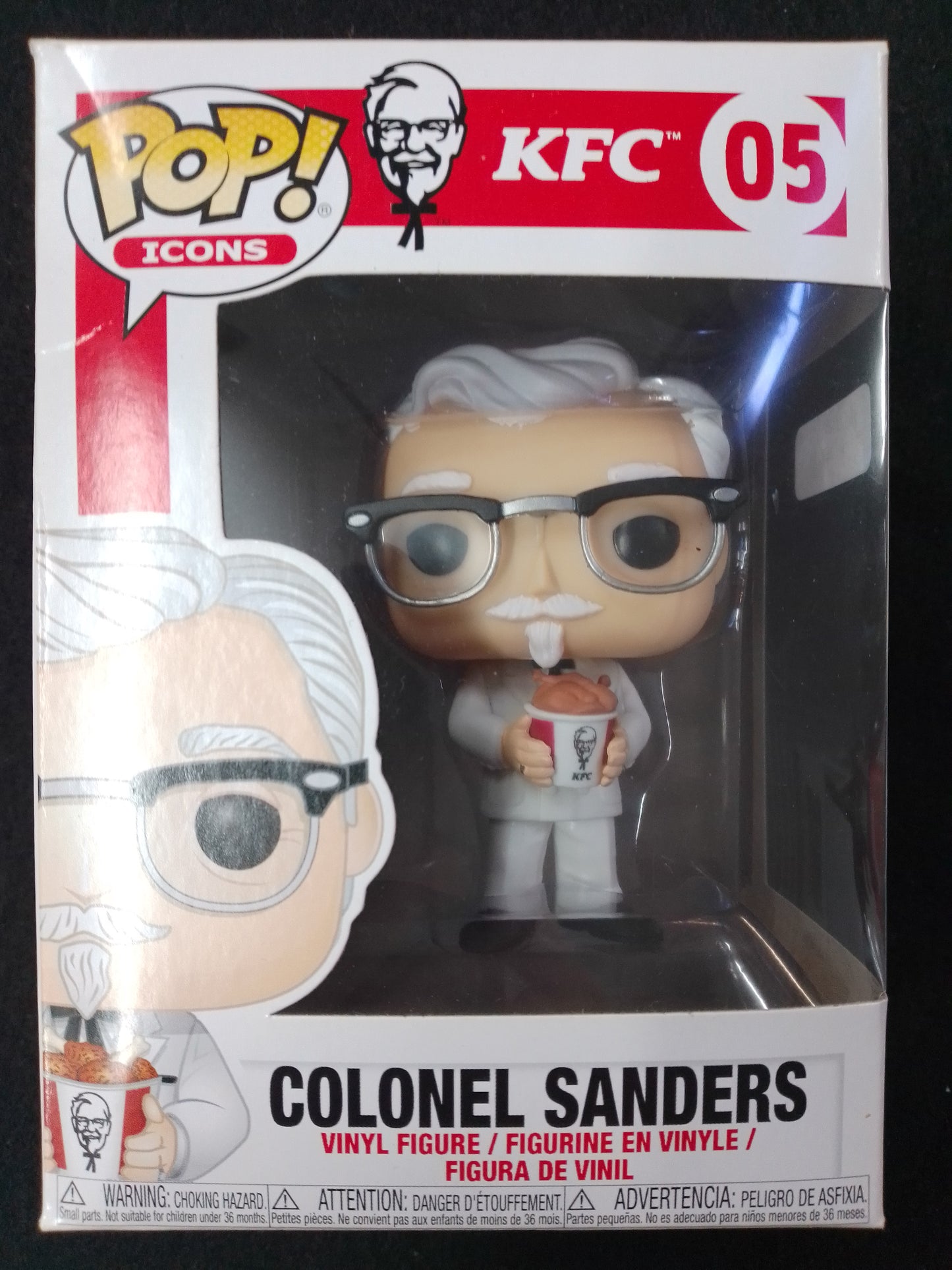 Funko Pop! AD Icons KFC - Colonel Sanders #05 Vinyl Figure - N08790