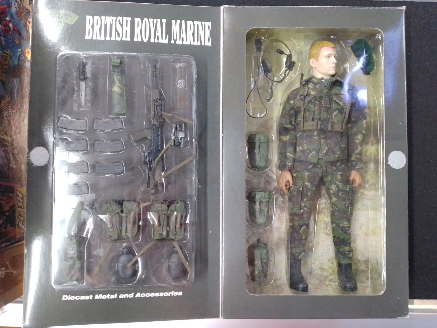 BBI Elite Force MNE Allen: British Royal Marine - Beret - 1/6 Scale Figurine - N08805