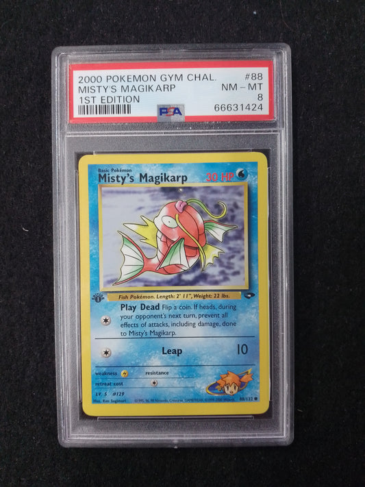 Pokemon Gym Challenge 2000 Misty's Magikarp - PSA Graded Card - N08885