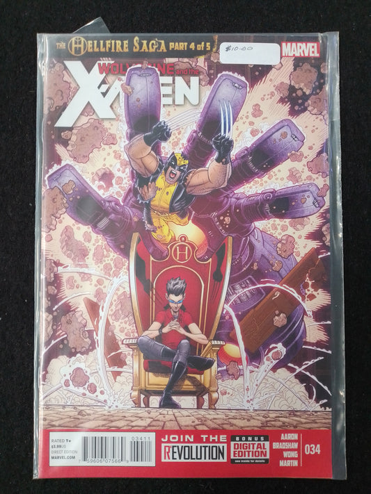 Marvel - Wolverine And The X-Men #034 Comic Book - N08929