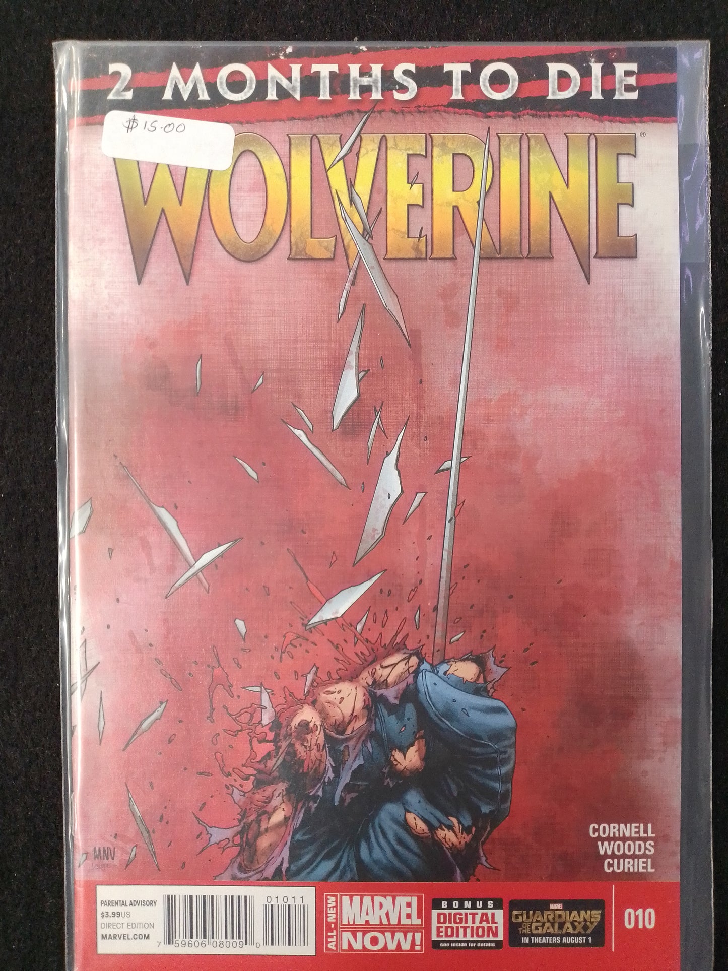 Marvel - Wolverine 2 Months To Die #010 Comic Book - N08933