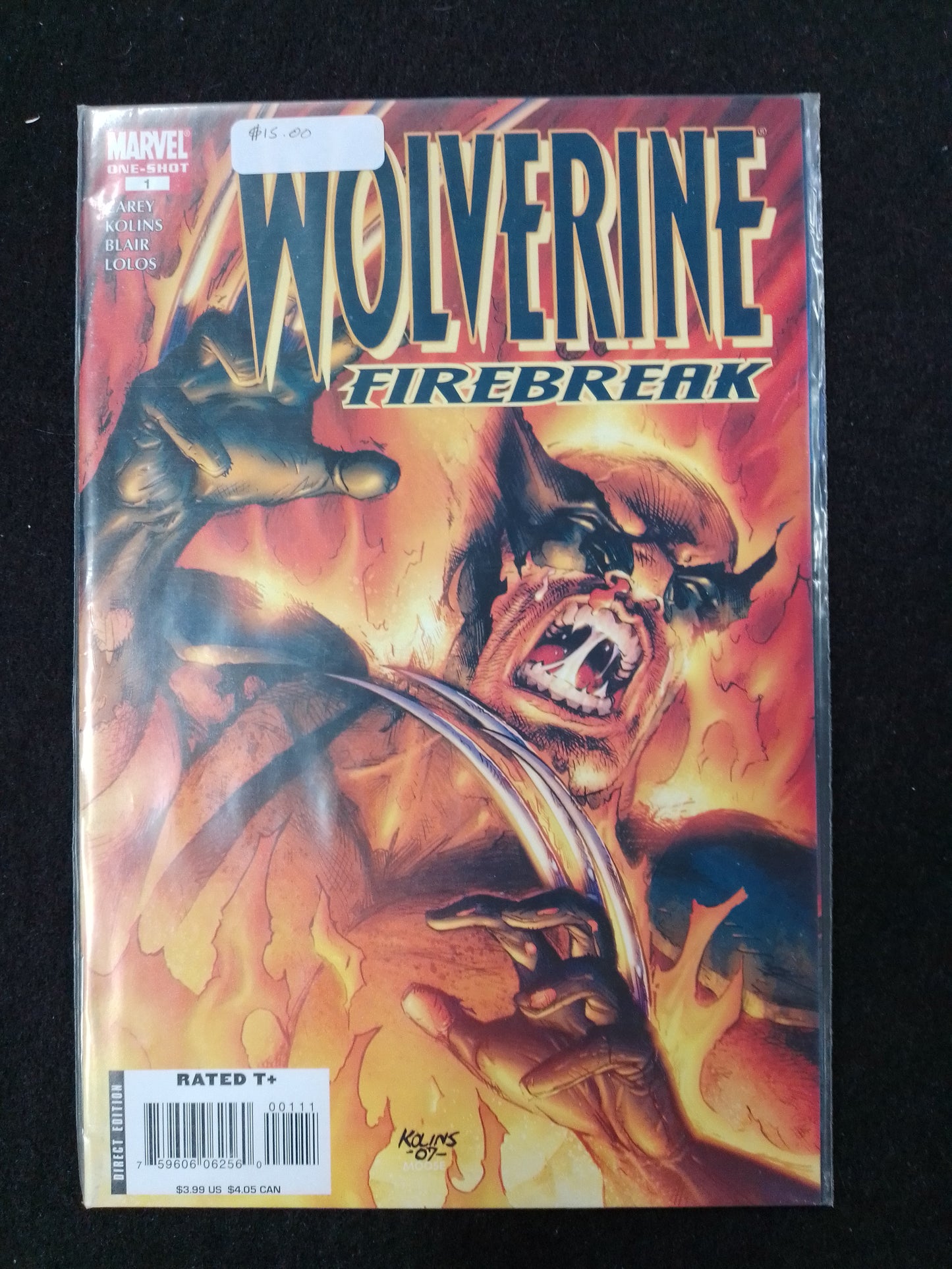 Marvel - Wolverine Firebreak #1 Comic Book - N08934