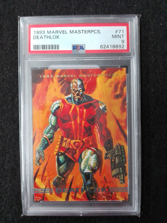 1993 Marvel Masterpcs Deathlok #71 PSA Graded Card - N08960