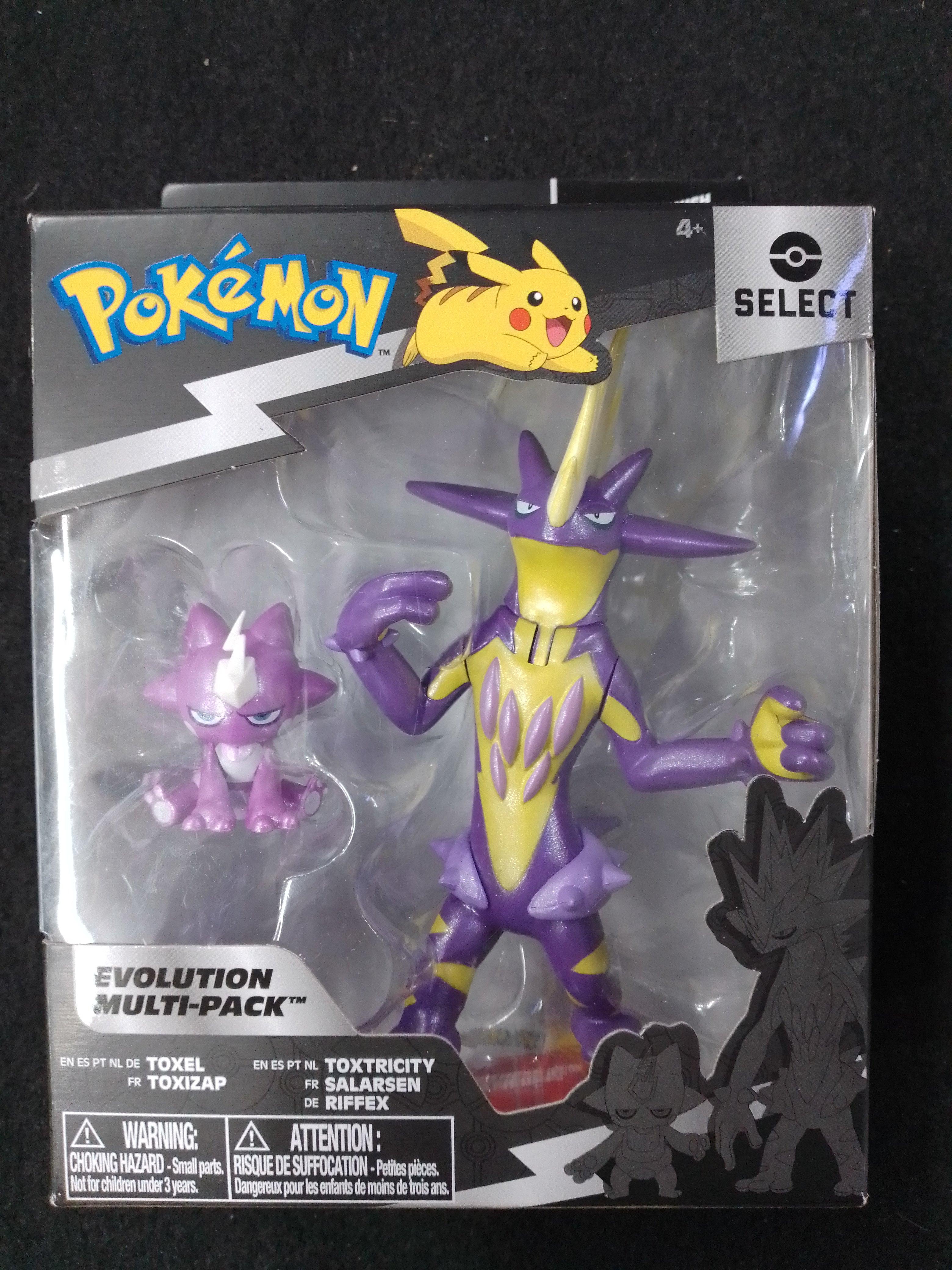 Pokémon Select Evolution Toxel and Toxtricity Action Figure Set - 2pk ...