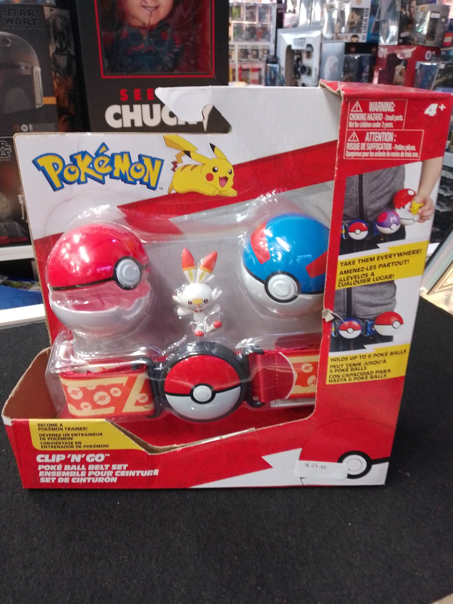 Pokemon Clip 'N Go Poke Ball Belt Set - N08968