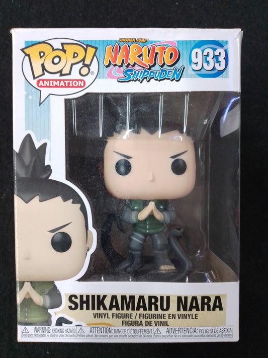 Funko Pop #933 Shikamaru Nara Naruto Shippuden Vinyl Figure - N09028