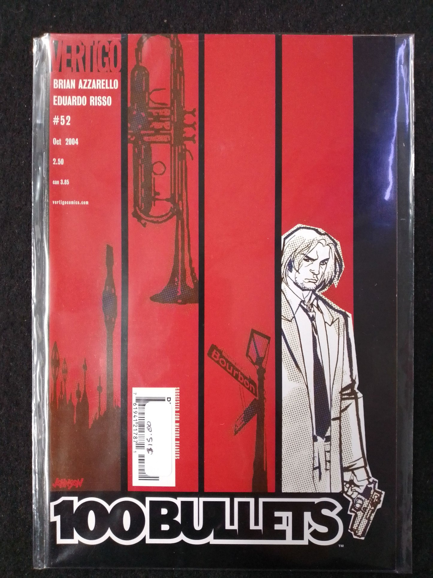 100 Bullets Issue 52 - Vertigo Comics  - By Brian Azarello Comic Book - N09042